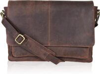 Oak Leathers Leather Messenger Bag
