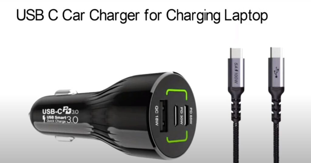 car charger for charging laptop